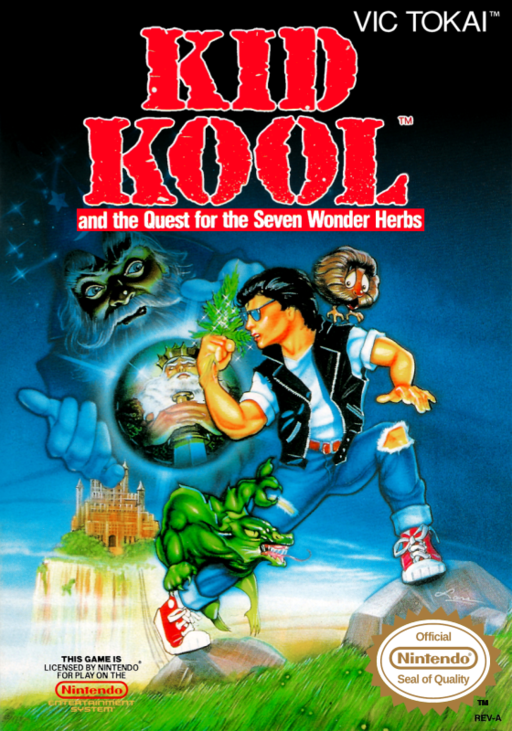Kid Kool and the Quest for the Seven Wonder Herbs (USA) box art